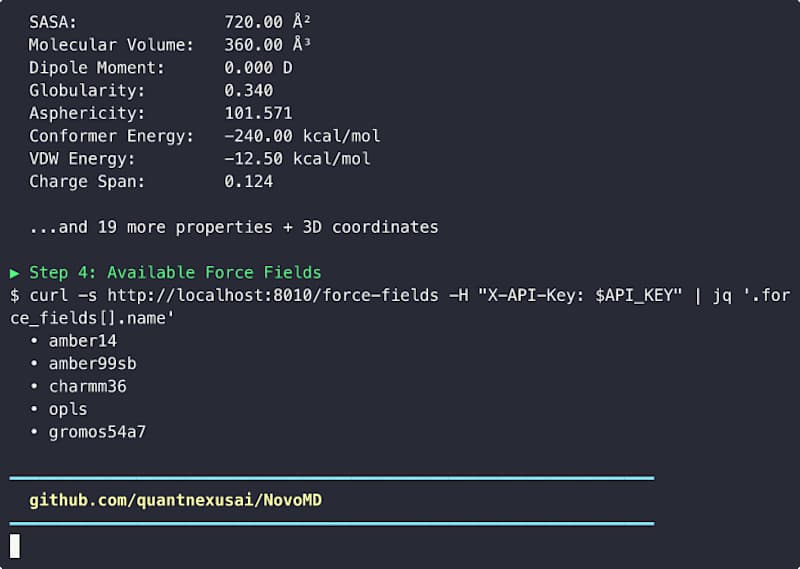 Cover image for Open-source REST API for molecular