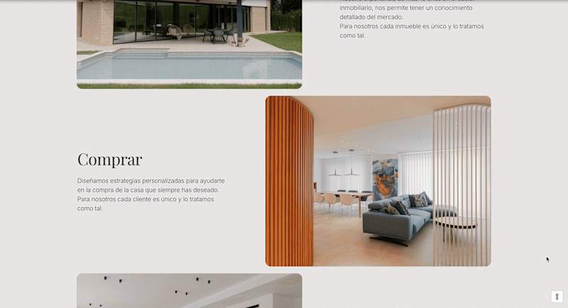 Cover image for Framer redesign for a luxury real estate company