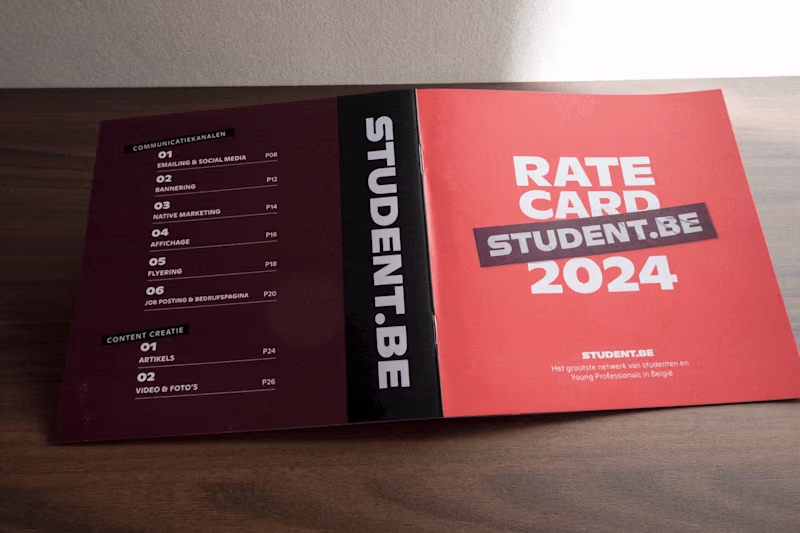 Cover image for Ratecards | MINIZINE DESIGN