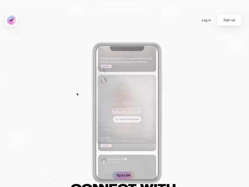 Cover image for Fanflix Landing Page recreation in Framer