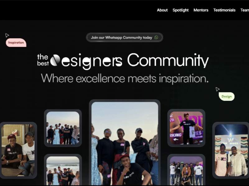 Cover image for Community Website