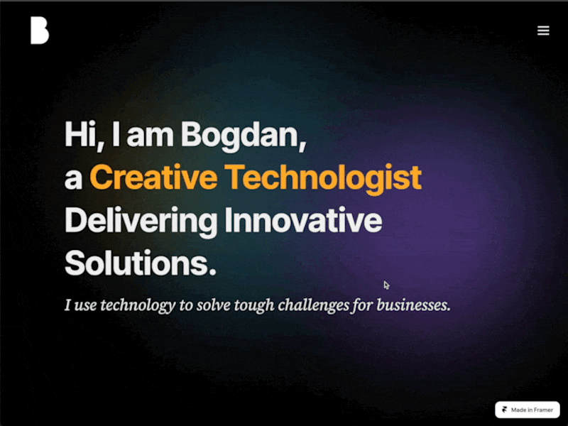 Cover image for Framer Design and Development