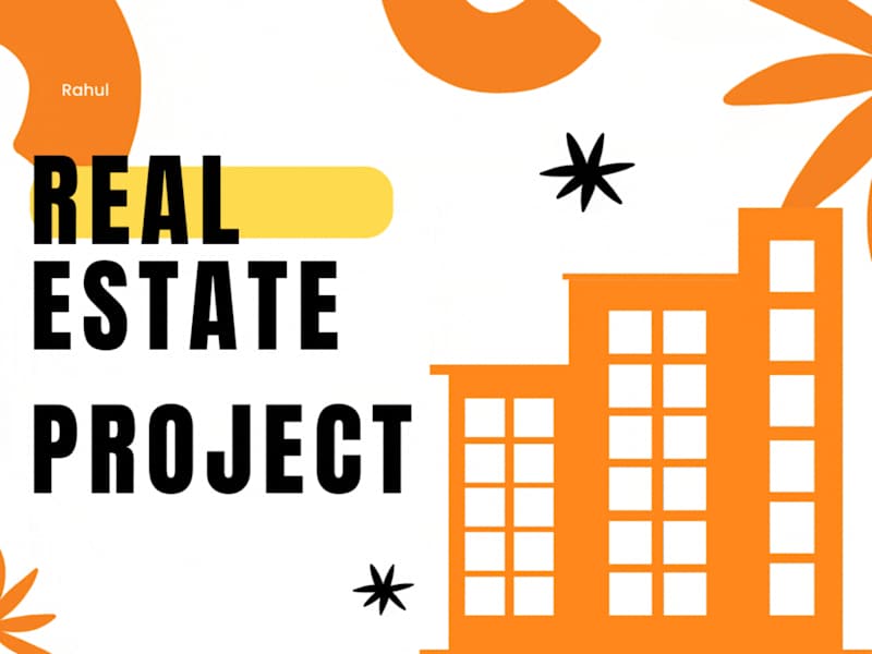 Cover image for Real estate Project