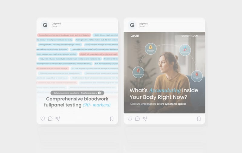 Cover image for Ad designs for Geviti's Meta Ad Campaign