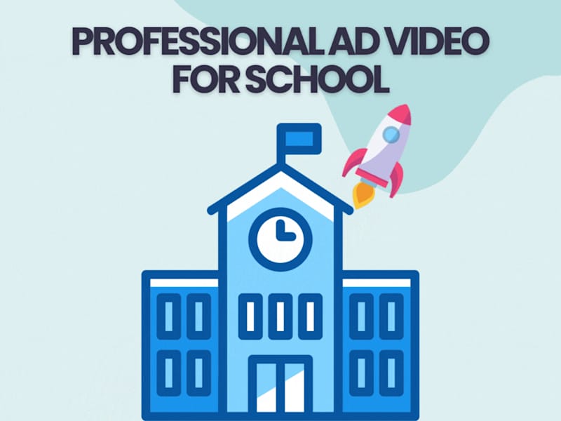 Cover image for Professional Ad Video for School