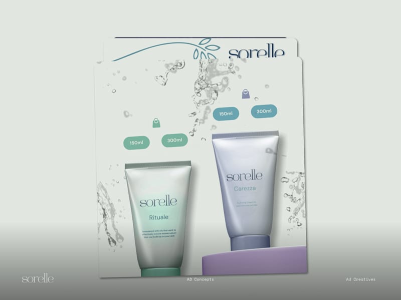 Cover image for Sorelle Skincare: Brand Identity & Social Media Launch