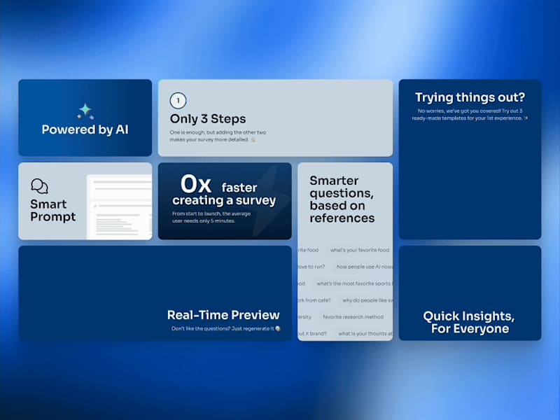 Cover image for Redesigned Poplite’s Survey Flow to Cut Time by 96%