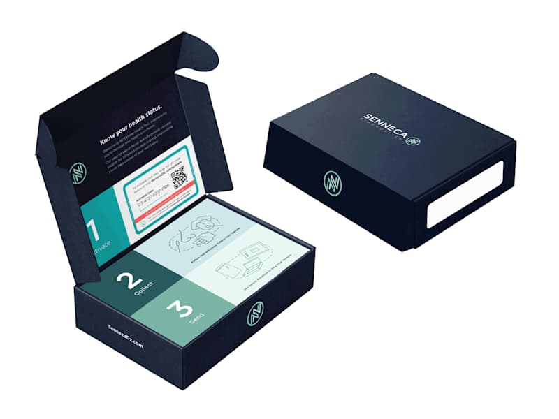 Cover image for Branding, Packaging, + UI Design | Senneca Dx