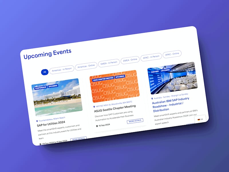 Cover image for Revamp of smartShift's Website
