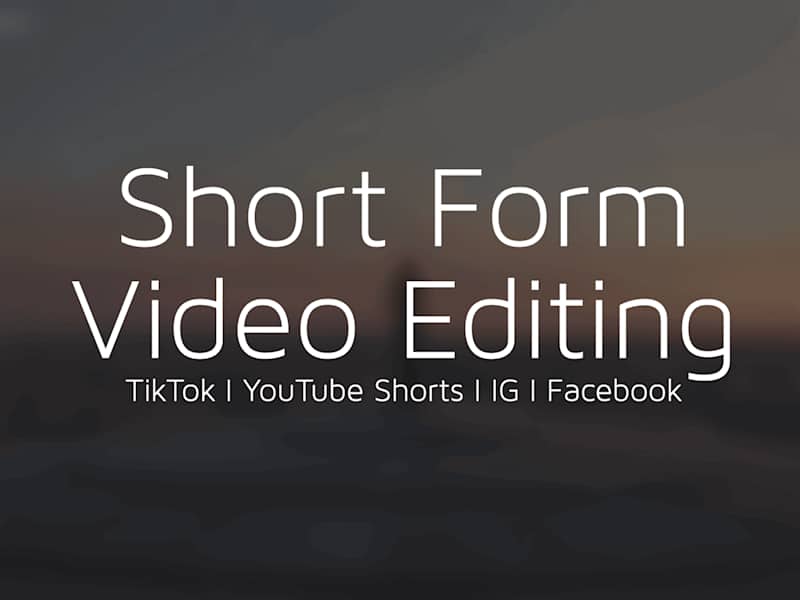 Cover image for Short Form Social Ad Creation