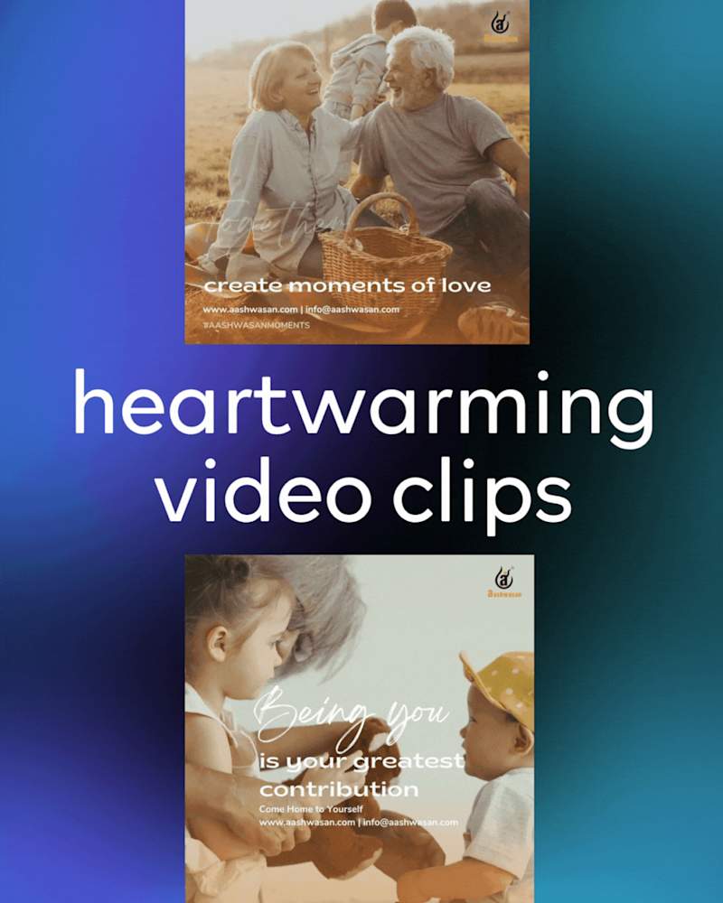 Cover image for Heartwarming video clips