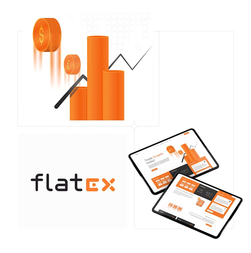 Cover image for Check out my new FlatEx Brokerage Website Project on behance...