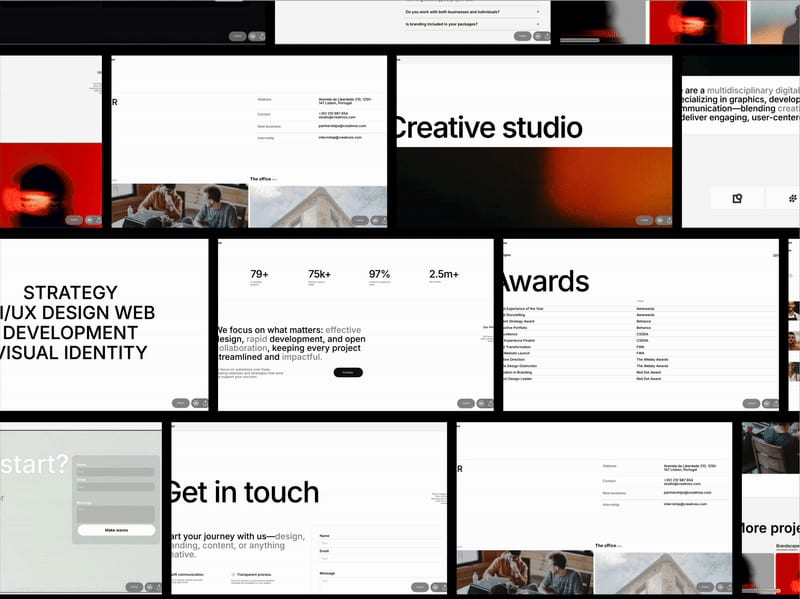Cover image for Creative Studio Template Design