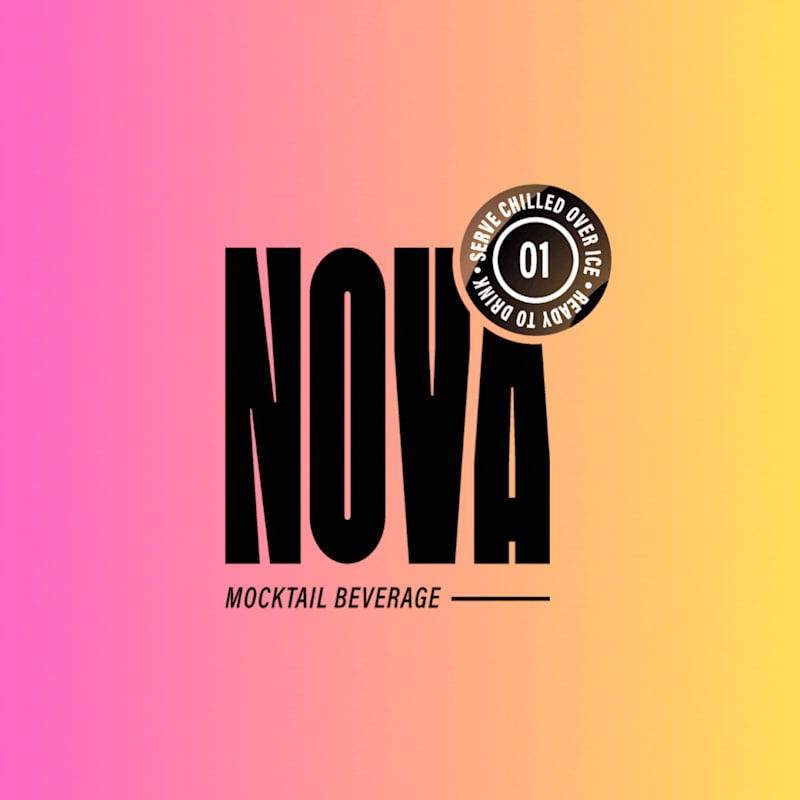 Cover image for Just wrapped up my Nova Packaging project, a fun, vibrant de...