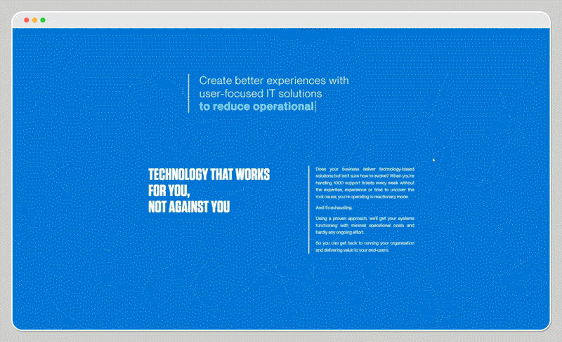 Cover image for 💻 A technology consultant website design