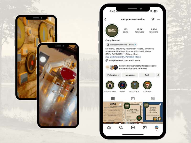 Cover image for Camp Pennant | Social Media Content Creation & Brand Photography