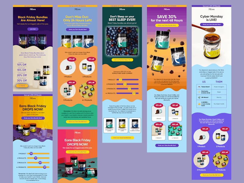 Cover image for Eye-Catching Email Designs