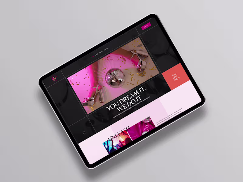 Cover image for GuysandDollsParties - Figma to Webflow Development