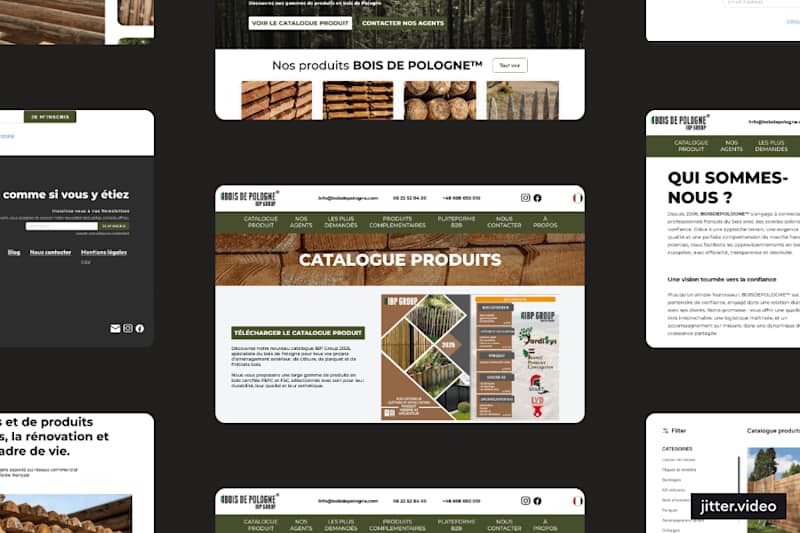 Cover image for Bois de Pologne Website Redesign & SEO Strategy