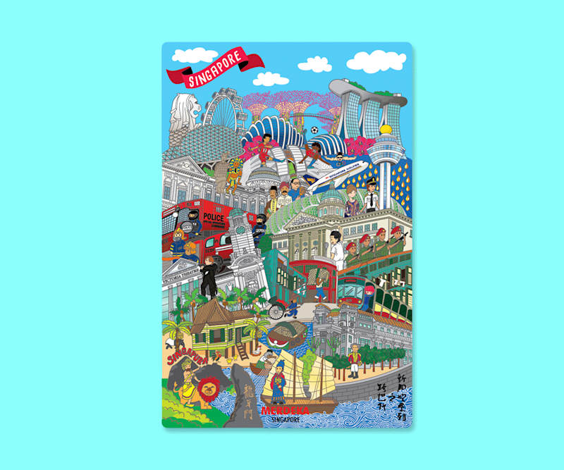 Cover image for 
Heritages of Singapore