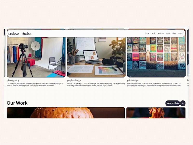 Cover image for Unclever Studios | Creative Agency Website design in Framer