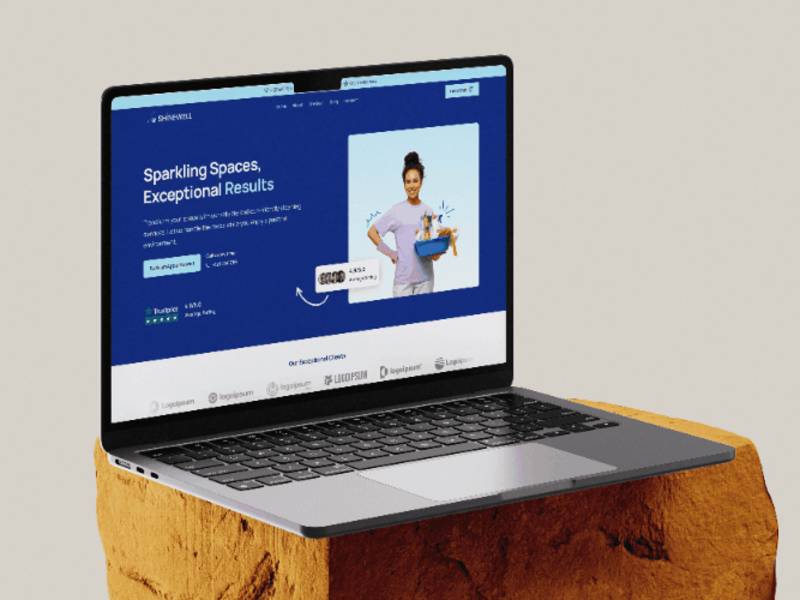 Cover image for Cleaning Service Website Design & Development