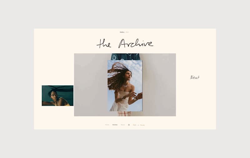 Cover image for A Portfolio Website Balancing Editorial and Artistic Identity