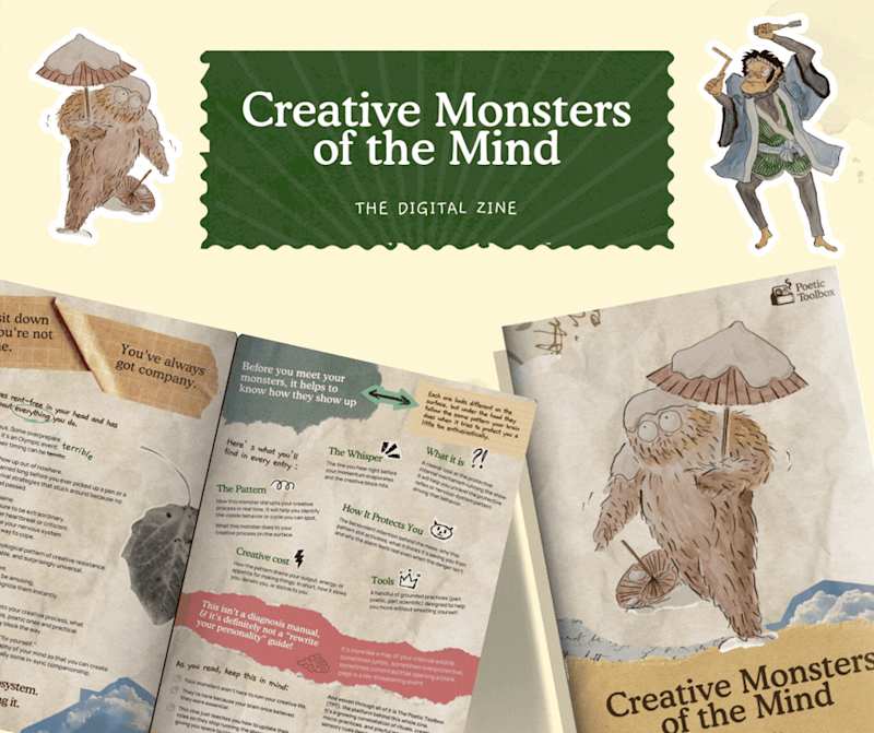 Cover image for Monsters of the Mind: Digital Zine 