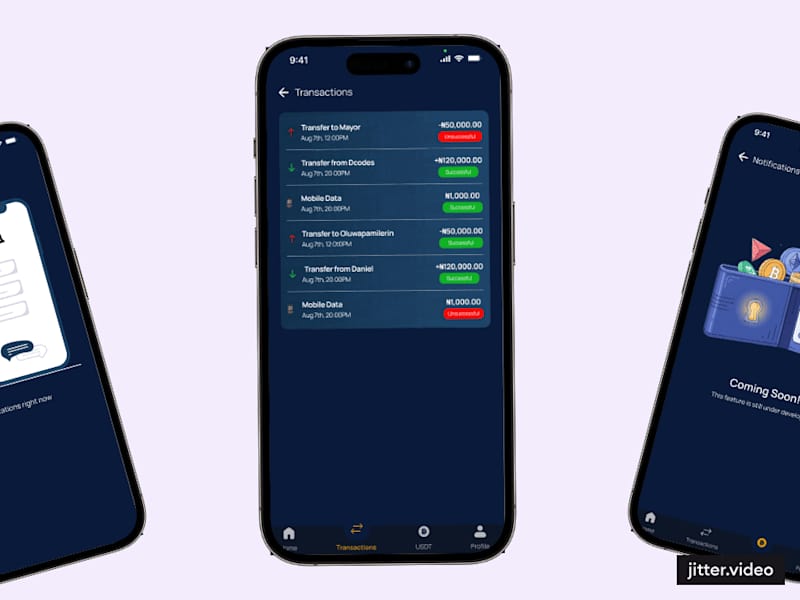 Cover image for Aermeans Fintech App Redesign