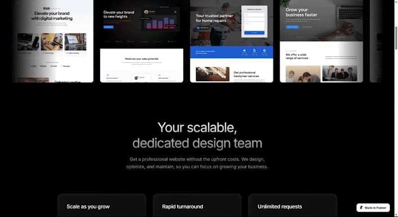 Cover image for Framer portfolio template