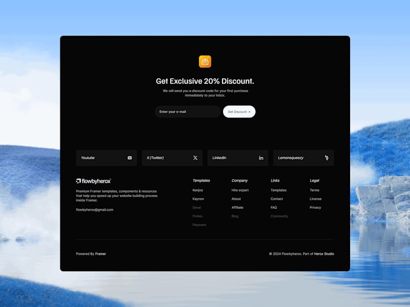 Cover image for Flowbyherox –– Design & Framer Development (CMS)