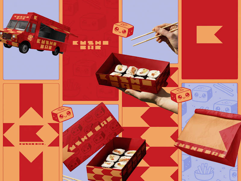 Cover image for Kushi Bar Brand Identity Project