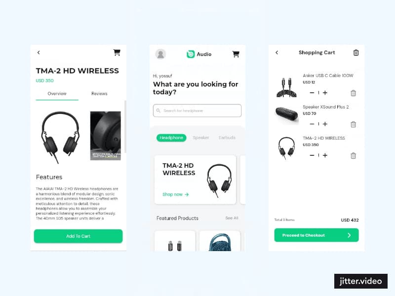 Cover image for Audio e-commerce