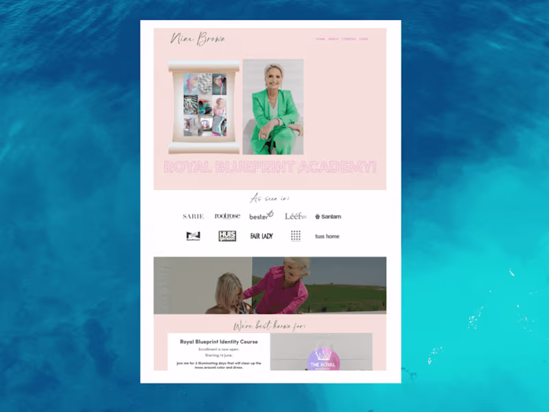 Cover image for Kajabi designer, Kajabi developer, course creator, landing page.
