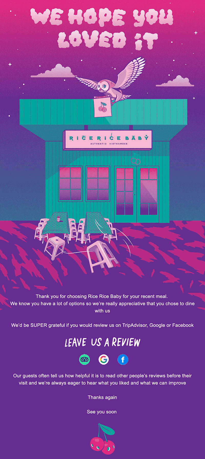 Cover image for Rice Rice Baby - MailChimp Template Design
