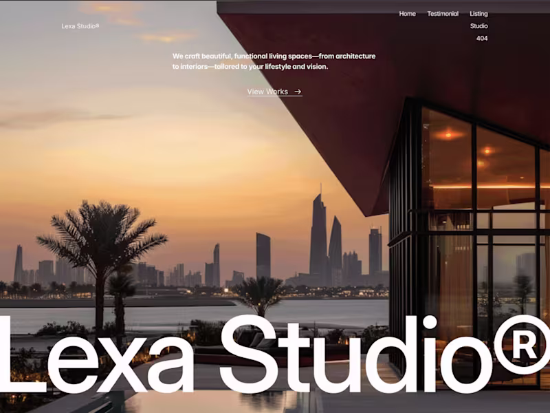 Cover image for Lexa Studio 💫⚡️🔥
