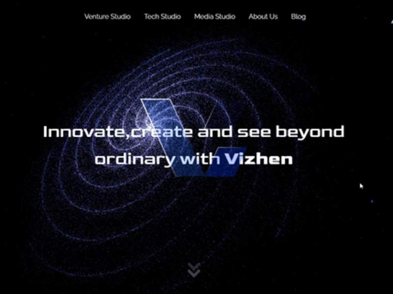 Cover image for Vizhen | Company Website | React with Nextjs