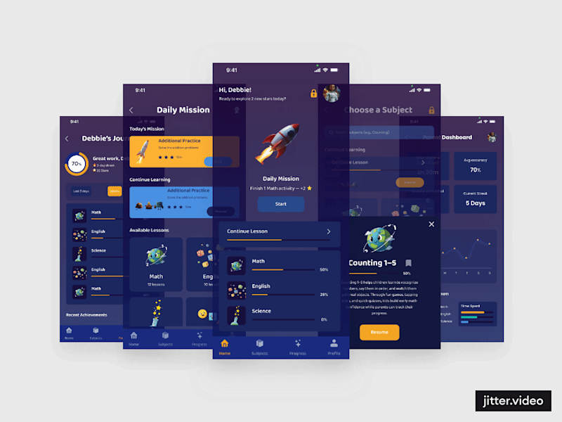 Cover image for Learning Adventure Galaxy: Gamified Education Platform