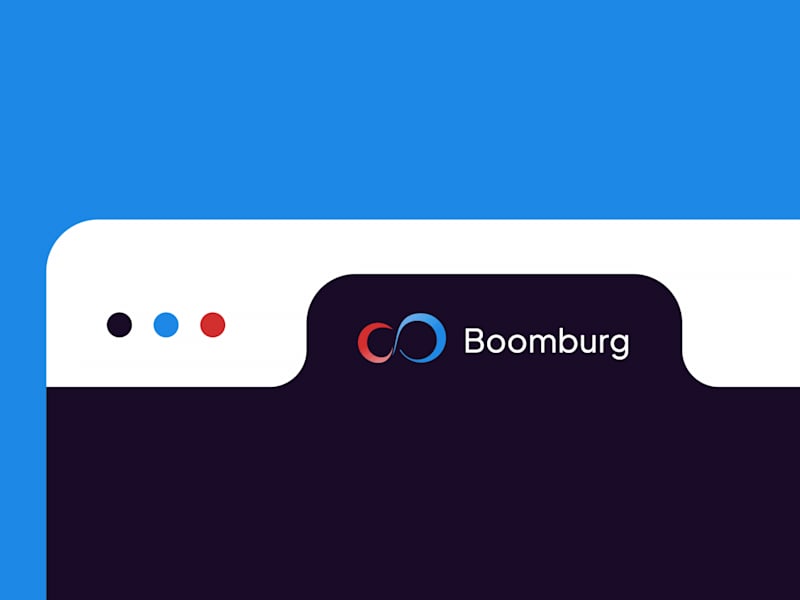 Cover image for Boomburg - Brand Identity Design + Logo Animation