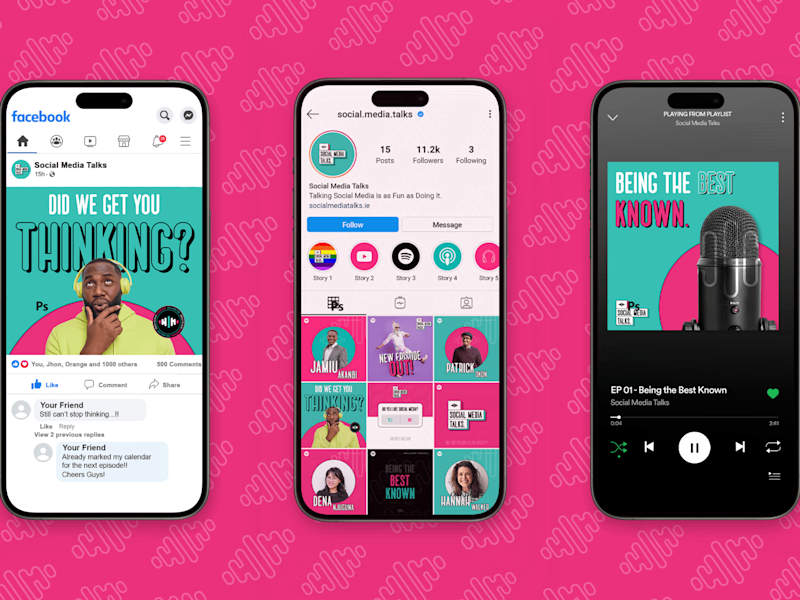 Cover image for Social Media Talks - A visual identity crafted for a modern ...