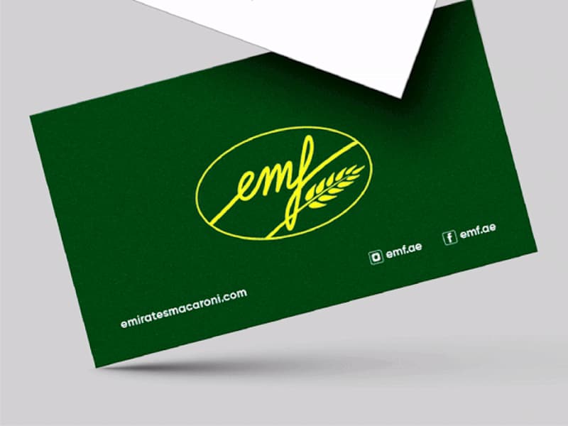 Cover image for Emirates Macaroni Factory (EMF) - Corporate Brand Identity
