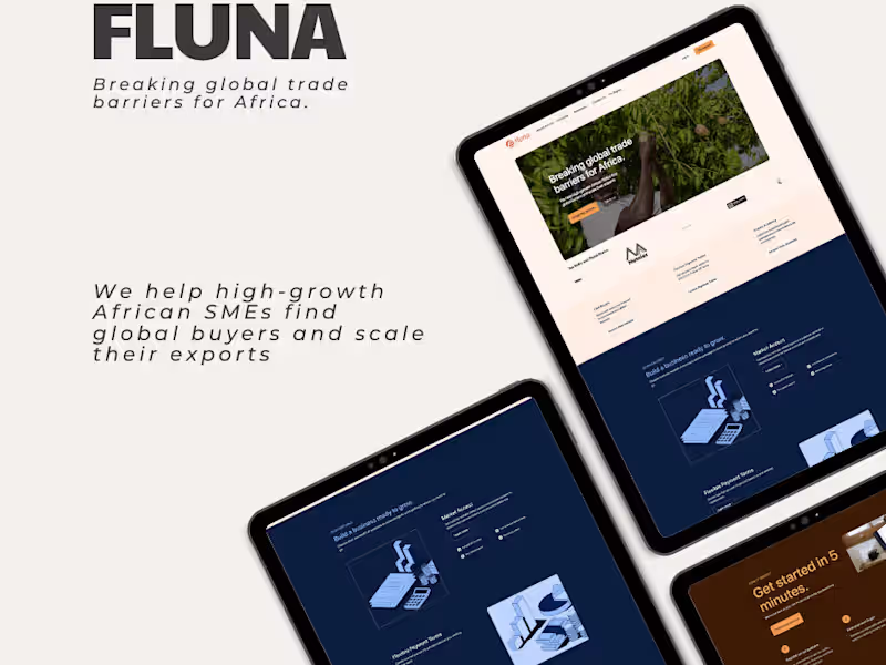 Cover image for Fluna - Webflow Development