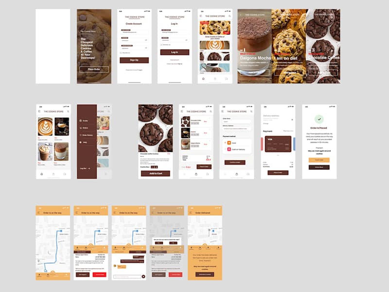 Cover image for The Cookie Store - UX/UI Design