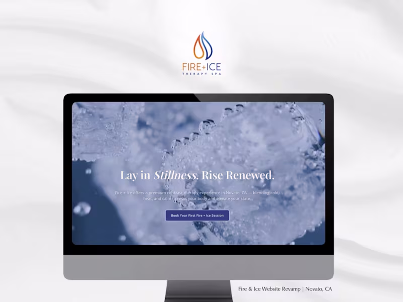 Cover image for Spa Website Redesign | UX, Branding & Mobile Optimization