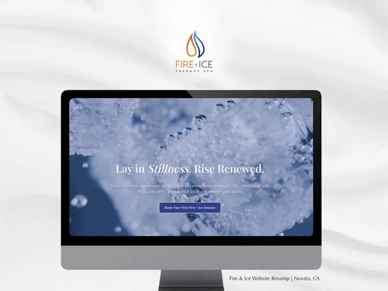 Cover image for Spa Website Redesign | UX, Branding & Mobile Optimization