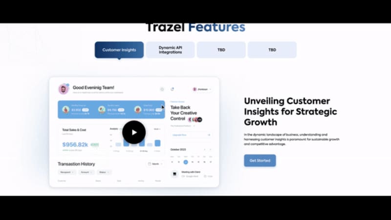 Cover image for Enhancing the User Experience of a Saas Website - Trazel