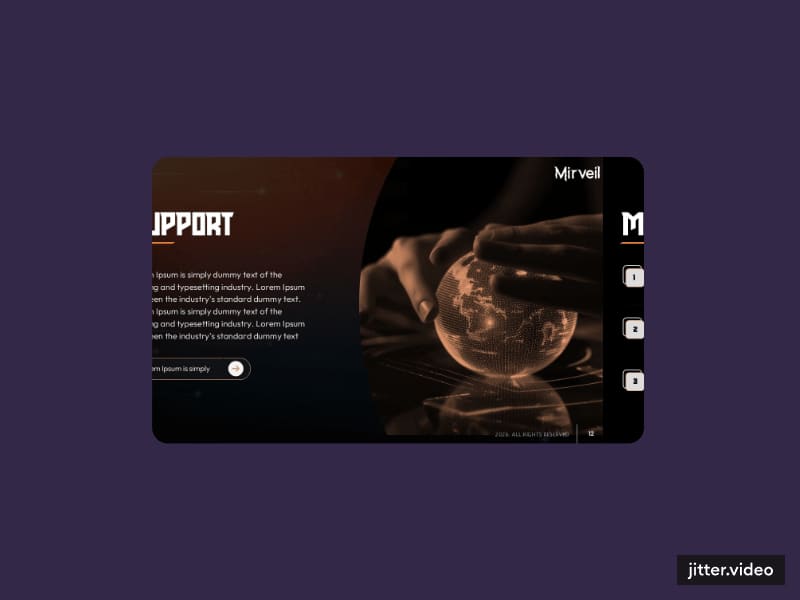 Cover image for Presentation desing work