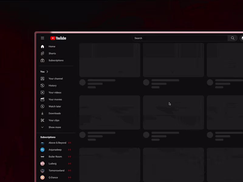 Cover image for YouTube Dynamic Sidebar Interaction Design
