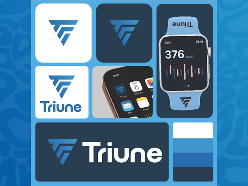 Cover image for AI & Security Brand Identity Design - Triune Dynamic Limited