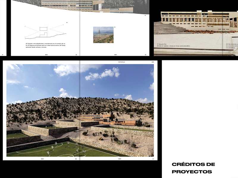 Cover image for Architectural portfolio design.